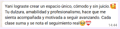 Testimonio: un espacio que te impulsa